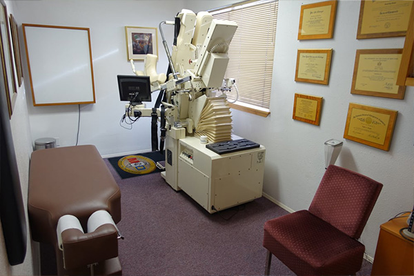 The Extentrac Elite spinal decompression room